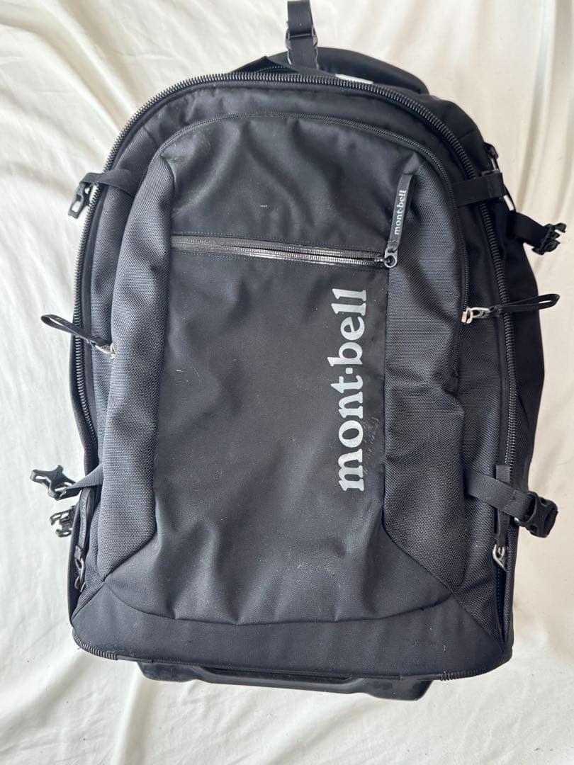 旧モデル】 montbell ウィーリーバッグ45ブラック モンベル
