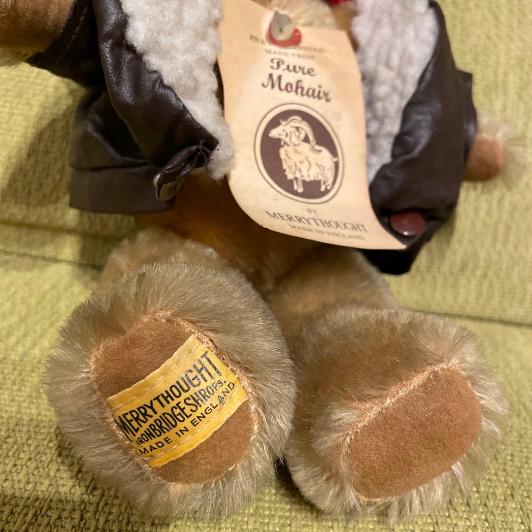 メリーソート　テディベア　クマ　ぬいぐるみ　レトロ　タグ付き　貴重　レア