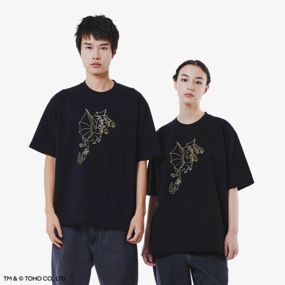 ラコステ ゴジラ コラボ キングギドラTシャツ5 - L 【限定】ゴジラ＋