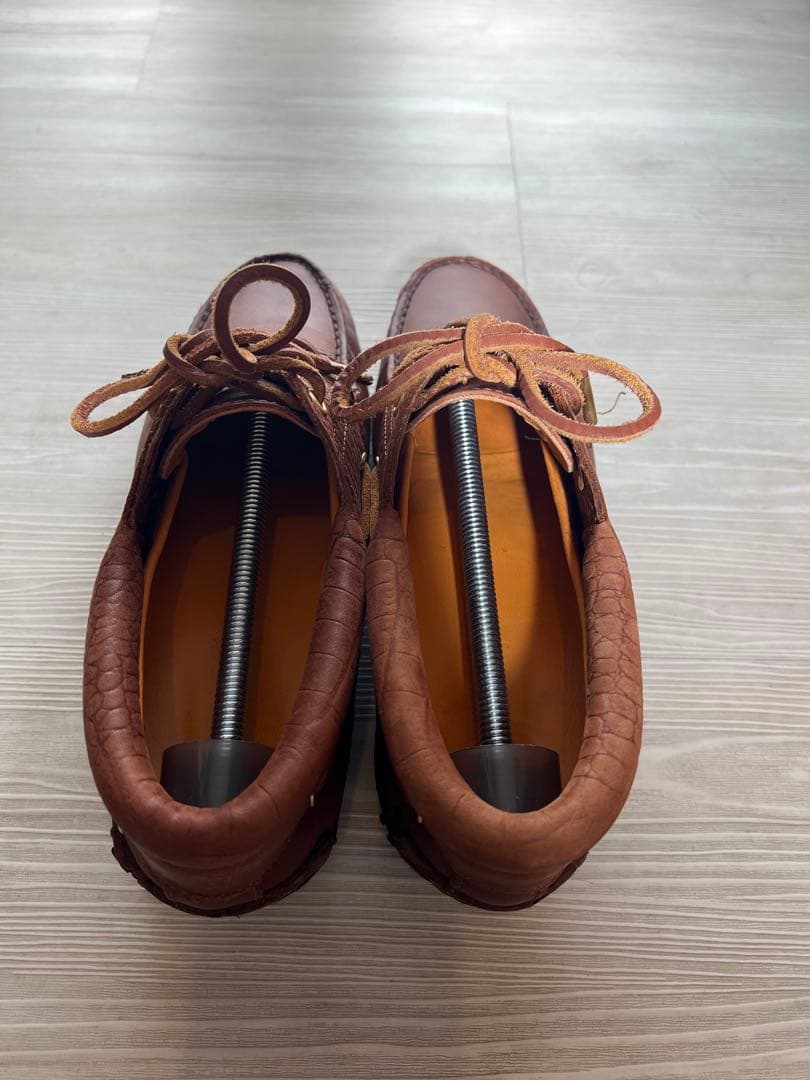 Timberland UA別注 3eye Lug Boat shoe