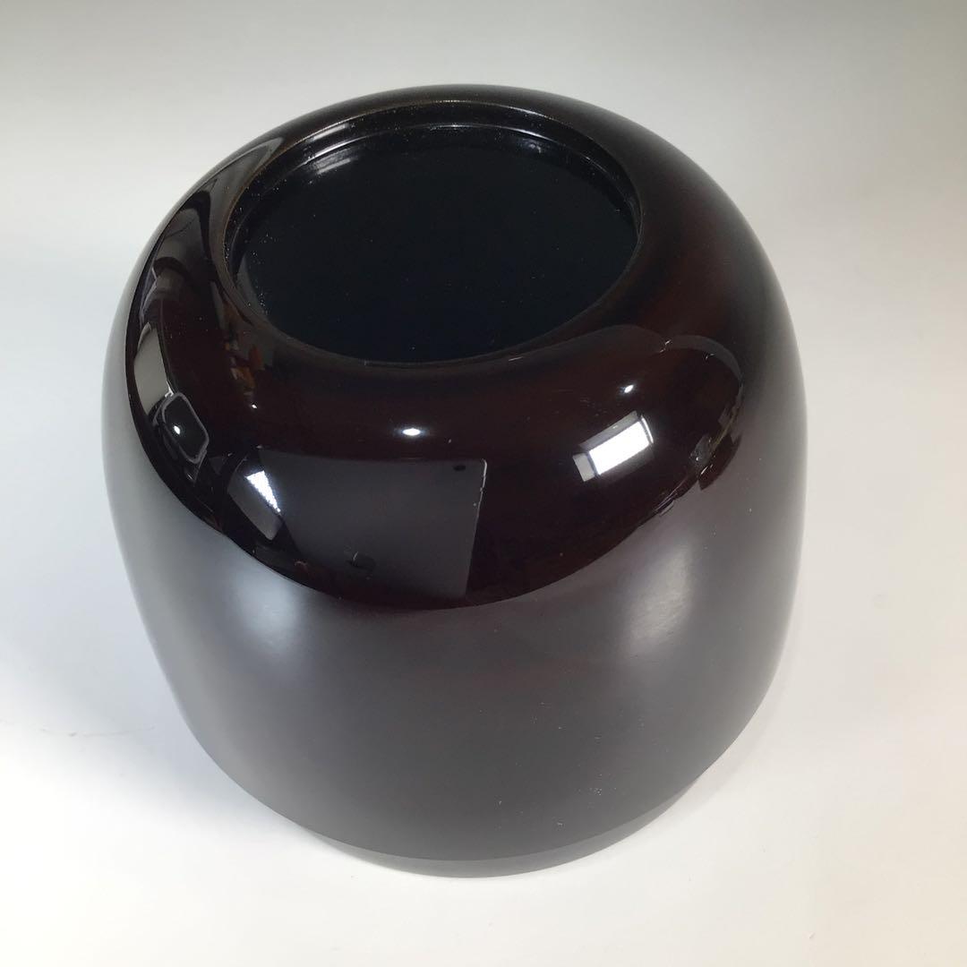 N728 棗 『岡本漆専堂作』『八幡宗豊 文字』『菊薫』『大棗』 共箱