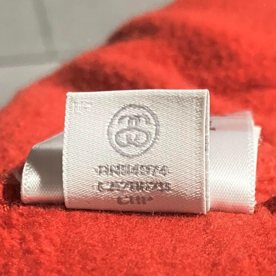 【ステューシー】ショーンフォント スウェットパーカー オレンジ M（実寸L）