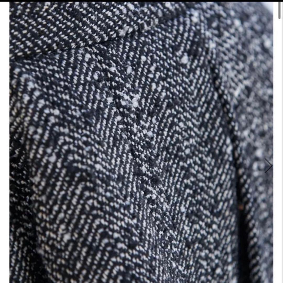 新品！セブンテン♡ツイード　ハイウエスト　フレアキュロット　ヘリンボーン　XS