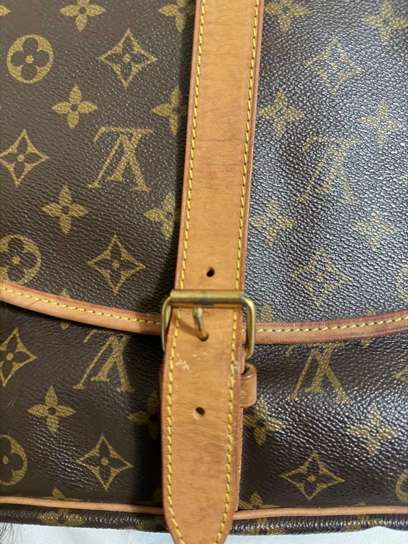 正規品 ルイヴィトン ソミュール モノグラム ショルダーバッグ
