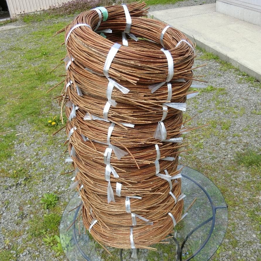 mk　青森県岩木山採取　あけび蔓　150cm～　10kg