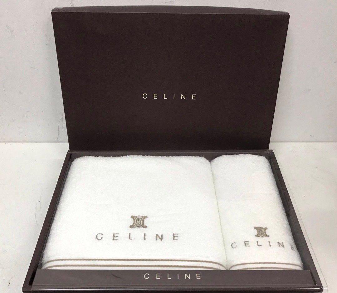 セリーヌ CELINE バスタオル フェイスタオル 未使用 セリーヌ CELINE
