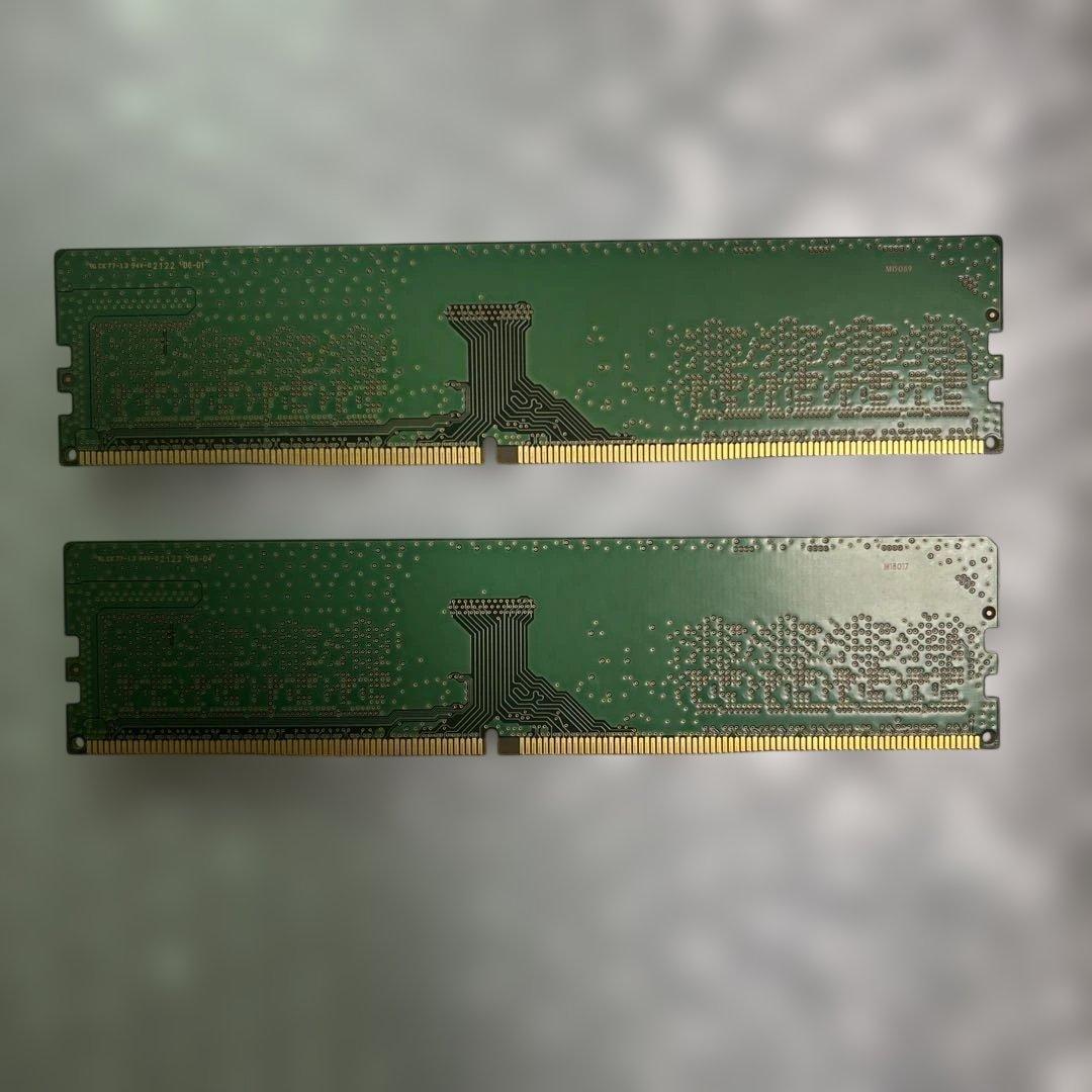 SAMSUNG 16GB DDR4-3200 デスクPC用メモリ(8GBx2枚) サムスン ノート
