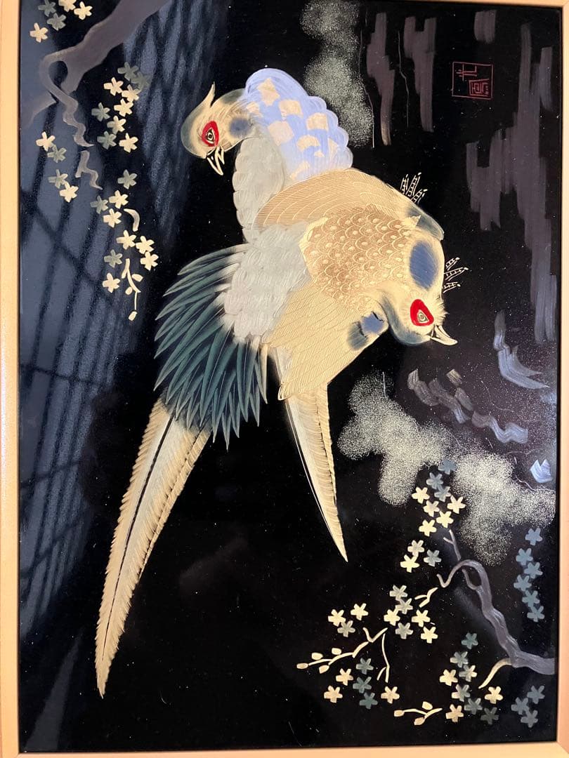 日本画 鳥の絵 Katsushika Hokusai（葛飾北斎） 葛飾北斎「群鶏」｜オンラインストア