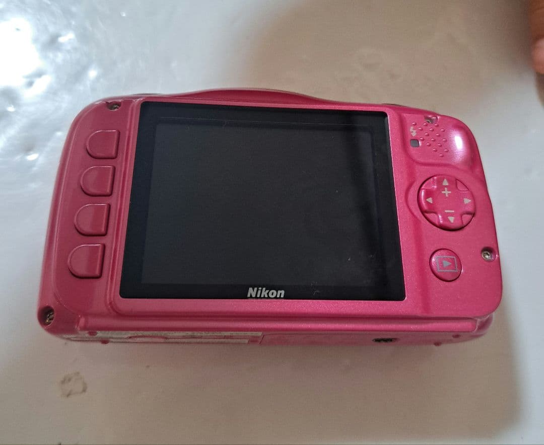 美品][動作確認済]Nikon COOLPIX W100ピンク デジタルカメラ