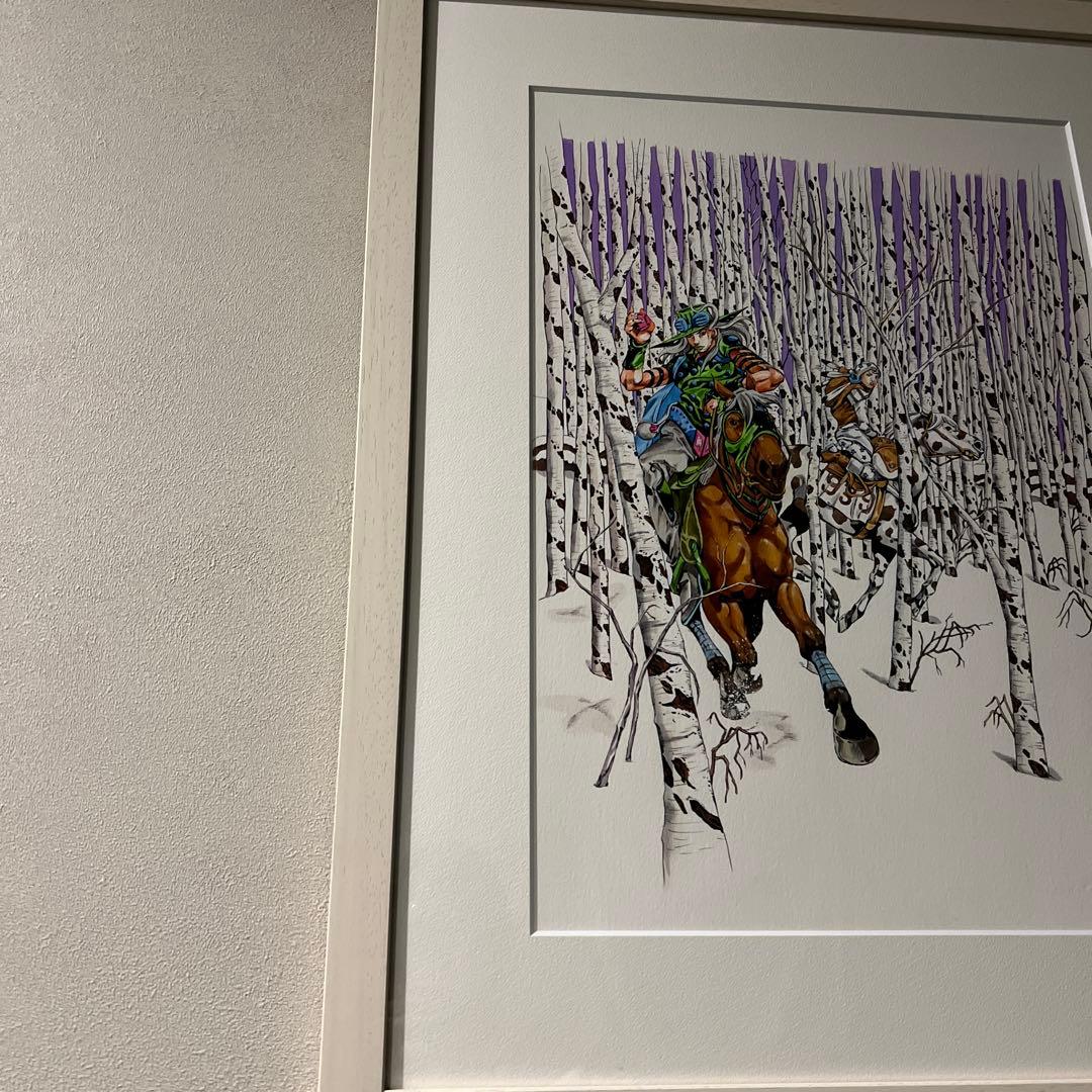 ジョジョの奇妙な冒険　スティールボールラン　高級複製原画　第7部