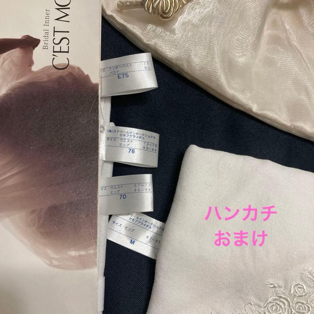 【美品】セモアブライダルインナーE75/70or76ニッパー選択可能ドロワーズ