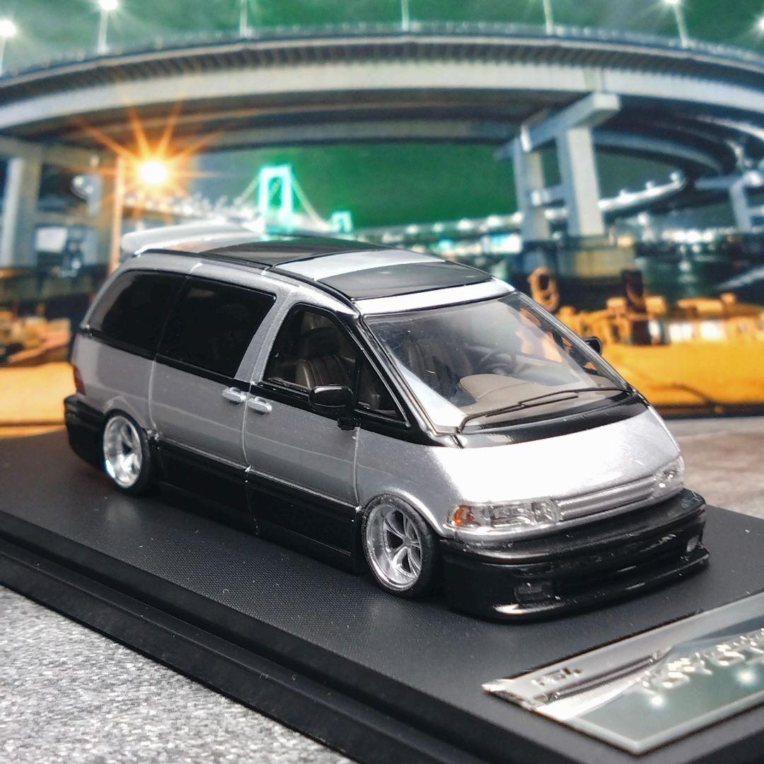 【カスタム品】MORTAL 1/64 トヨタ エスティマ FABULOUS仕様