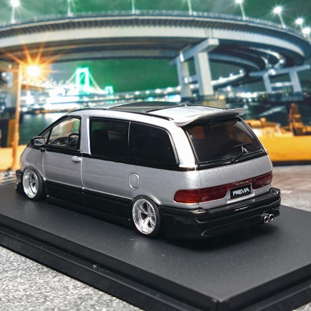 【カスタム品】MORTAL 1/64 トヨタ エスティマ FABULOUS仕様