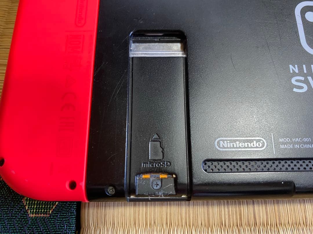 ※注意書必読！Nintendo Switch 赤/青 本体 コントローラー付き