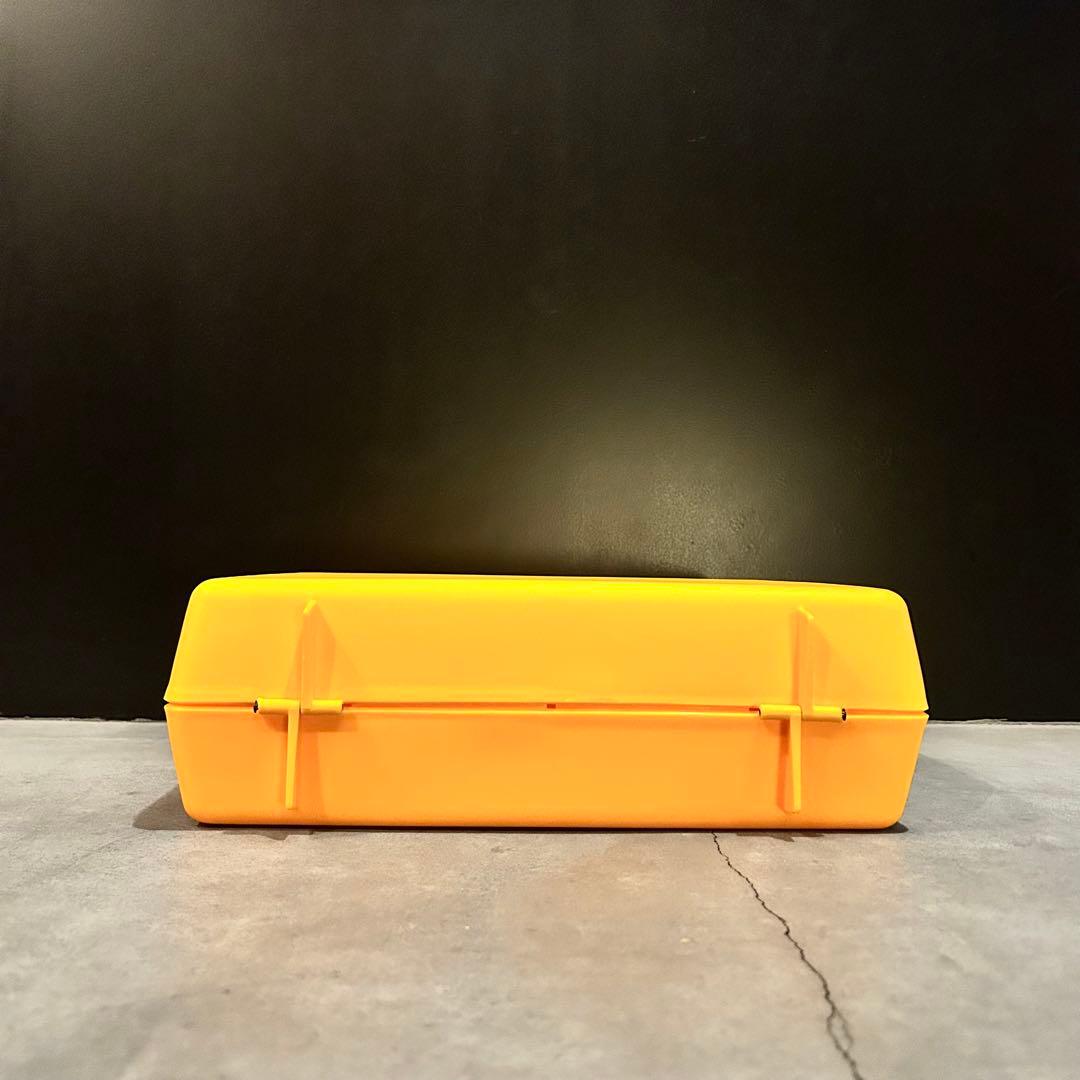 プラスチック製 収納ケース 3個セット② カナダ製 アタッシュケース 80年代