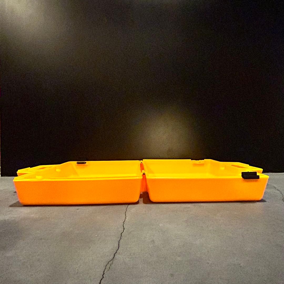 プラスチック製 収納ケース 3個セット② カナダ製 アタッシュケース 80年代