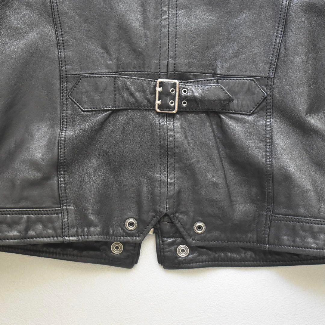 B*i様 archive 00s DIESEL シープレザーライダース 裏地総柄 B*i