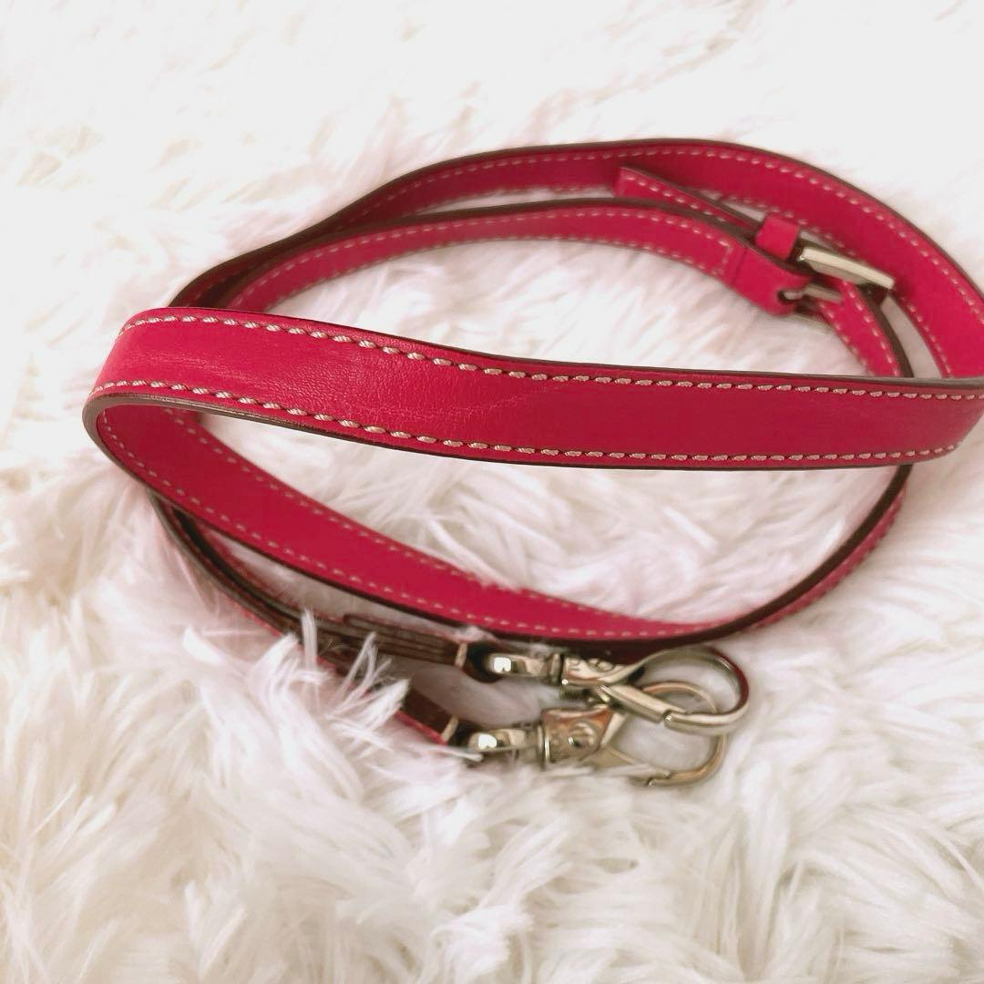 希少⭐︎TOD'S D-Styling ピンクレッド 2way ショルダーバッグ
