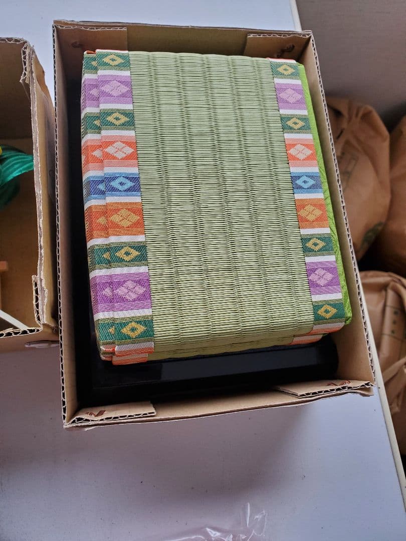 極美品　おひなさま　親王飾り　雛人形　極上仕立て　平安福祥　久月作