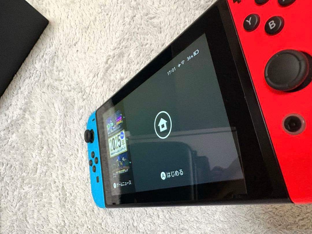 Nintendo Switch 本体+純正(ドック+ケース)+充電スタンド/SD