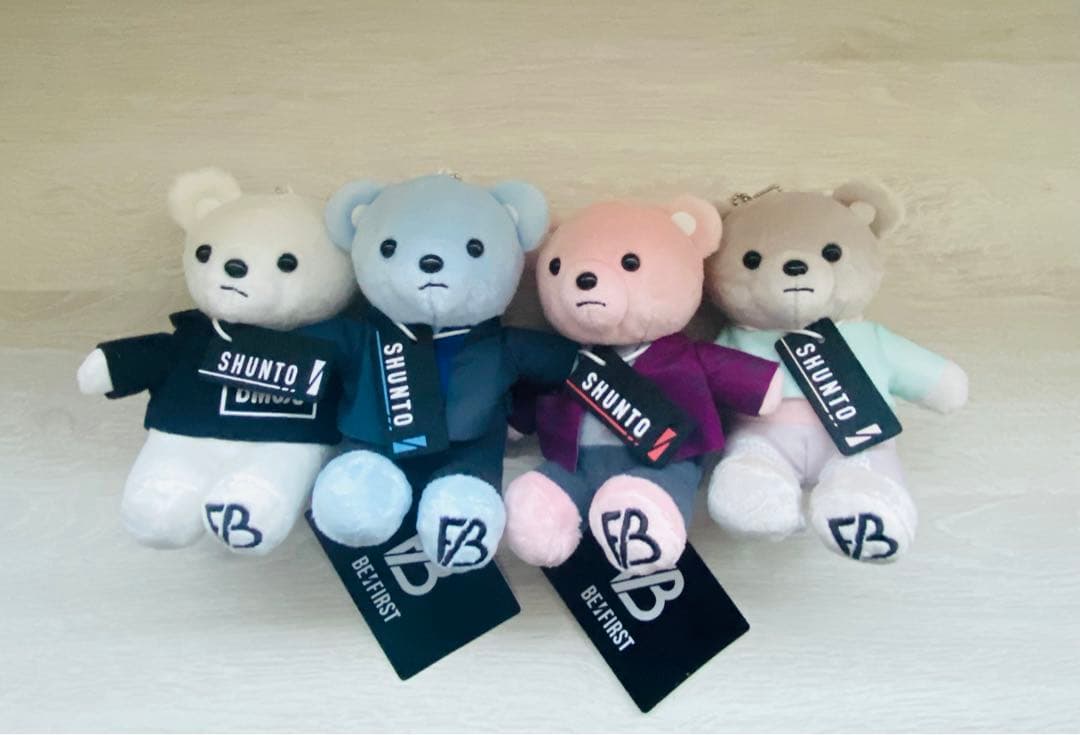 BE:FIRST be:first くまぬいぐるみ4点セット