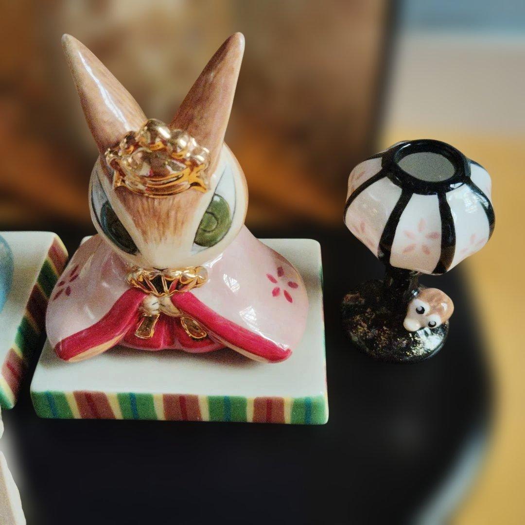 ダヤン、マーシィ雛人形　わちふぃーるどお雛様