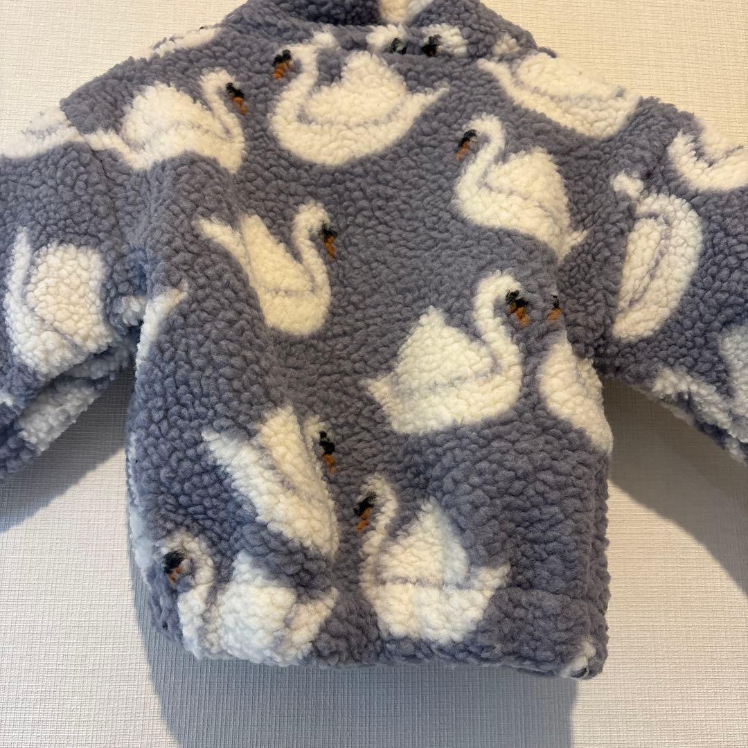 【新品】konges sloejd SWAN柄 アウター 18m