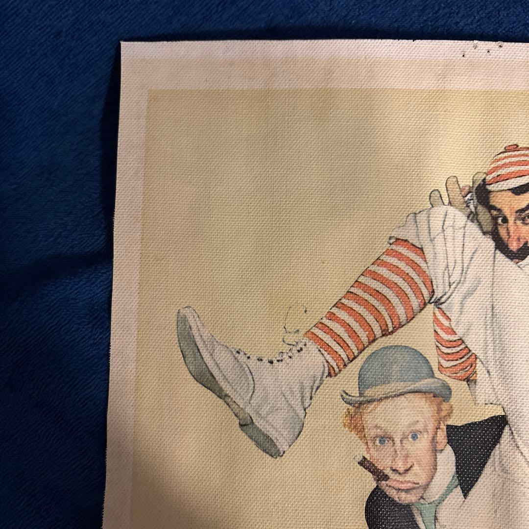 ⬛︎希少⬛︎1972年製ノーマンロックウェル⬛︎キャンパスヴィンテージポスター⬛︎