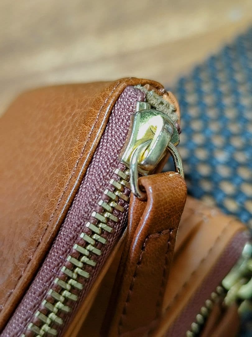 【お値下げ中】Cカンパニー　ルポプリモペンケース　ウイスキー