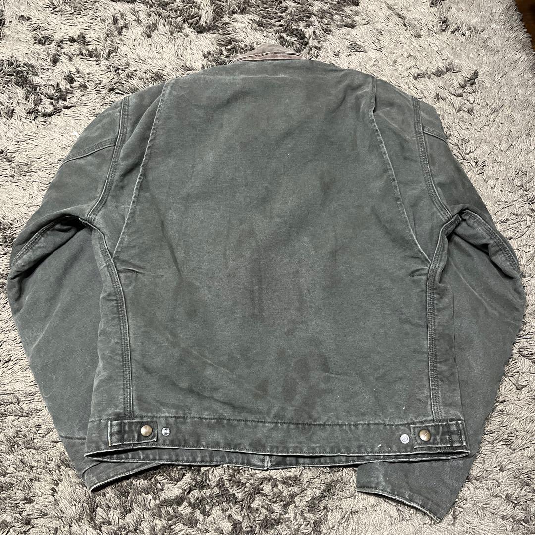 USA製 Carhartt デトロイトジャケット モスグリーン J97 MOS - メルカリ
