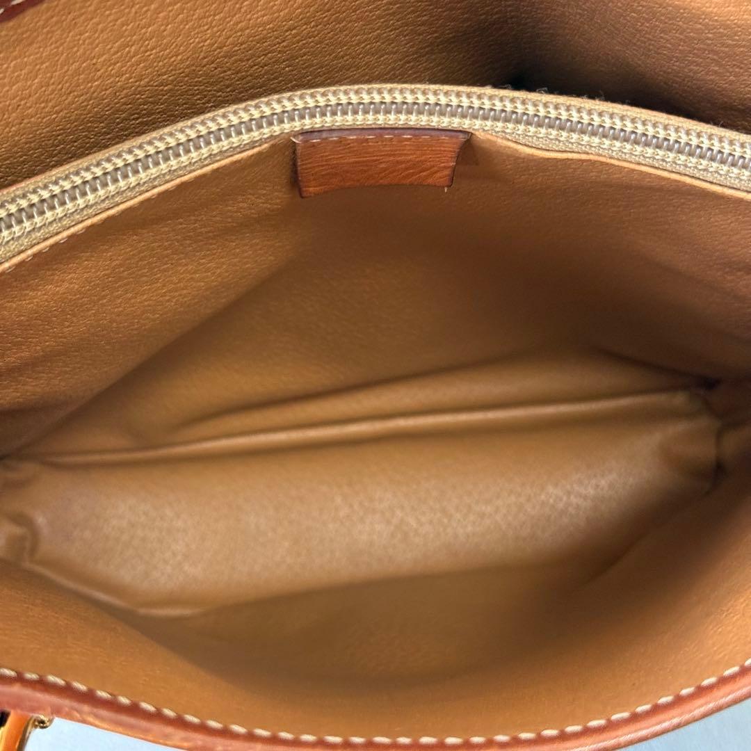 セリーヌ マカダム ハンドバッグ バケツ トートバッグ ブラウン