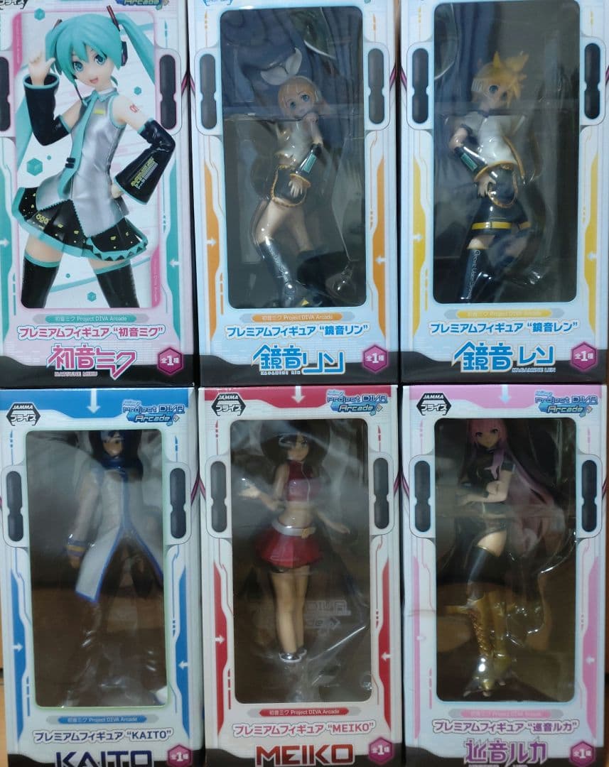 初音ミク Project DIVA Arcade プレミアムフィギュア 全6種