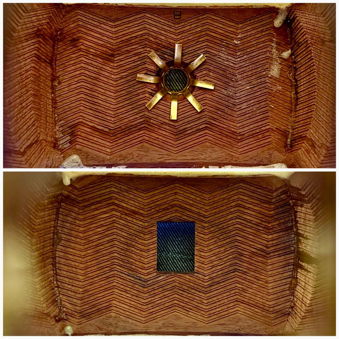 【極上玉杢】最高級 津軽三味線 金細 子持綾杉胴 超美品 トチ巻太棹 瘤杢 縮杢