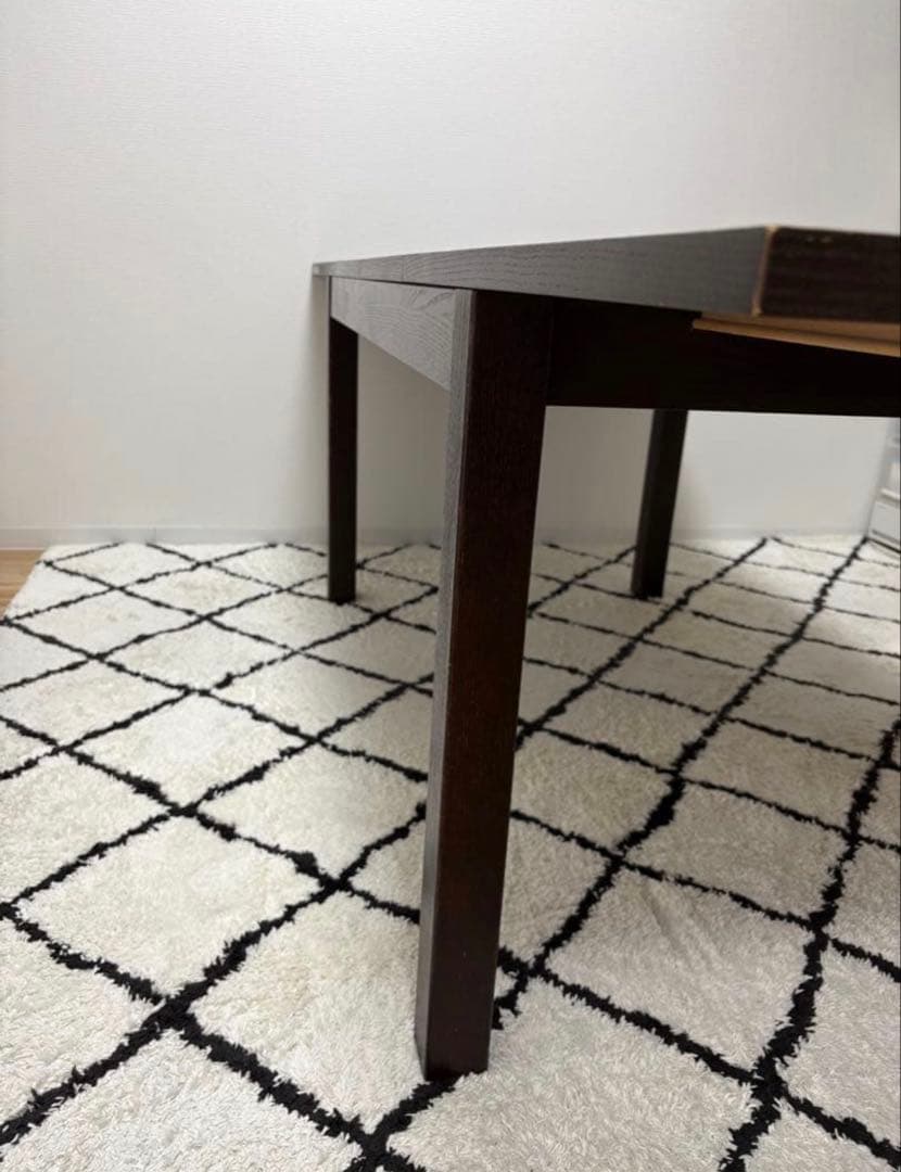 ®️【送料込み】IKEA イケア 伸長式ダイニングテーブル BJURSTA