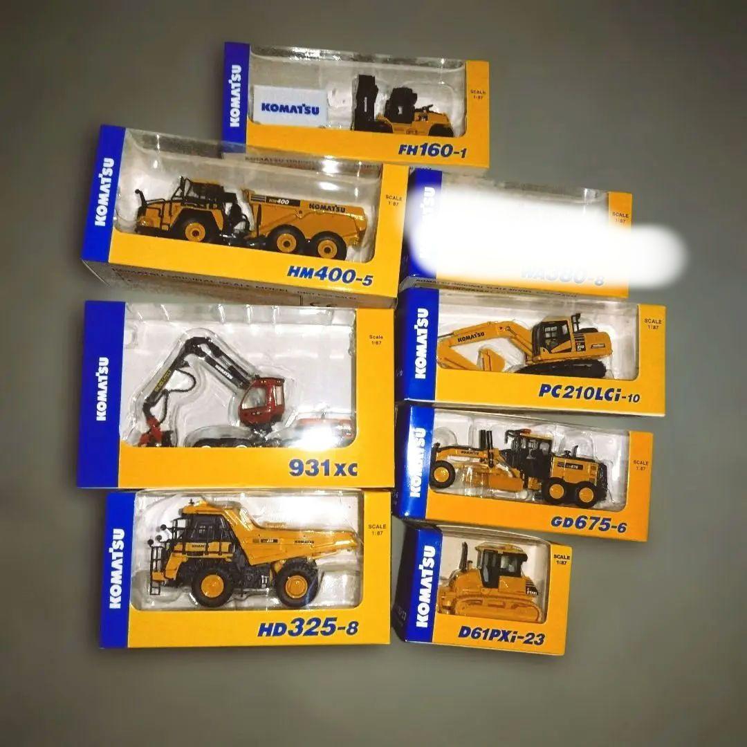 Komatsu 建設機械 モデルカーセット NZG 1/50 KOMATSU HD785 dump truck 建設重機 ダンプカー : Garage