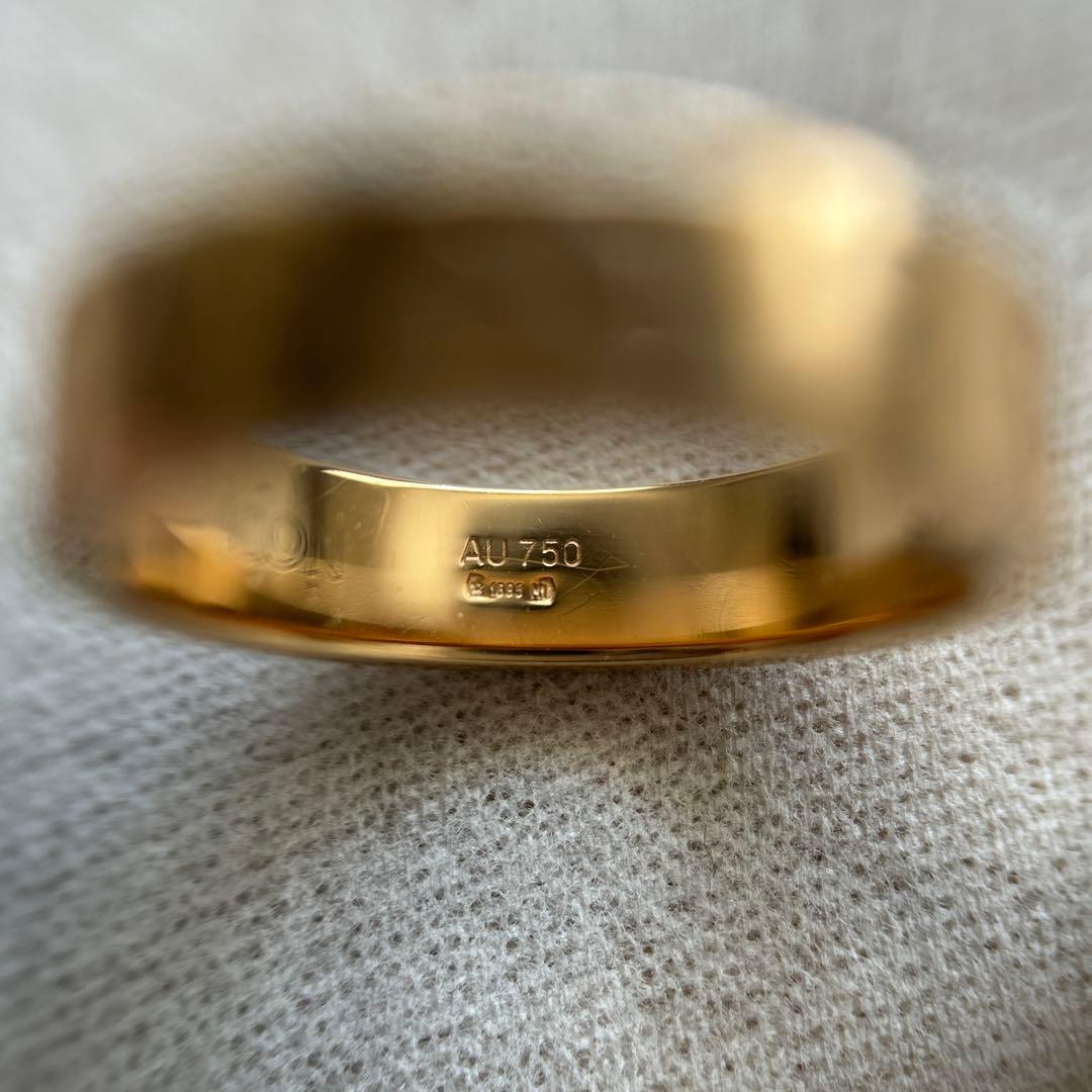 GUCCI（グッチ）K18PG 3号 アイコンリング3.01g