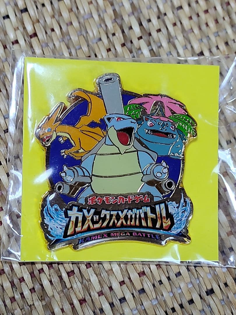 ポケモンカード カメックスバトル ピンバッジ ポケモン カメックスメガバトル ピンバッジ - メルカリ
