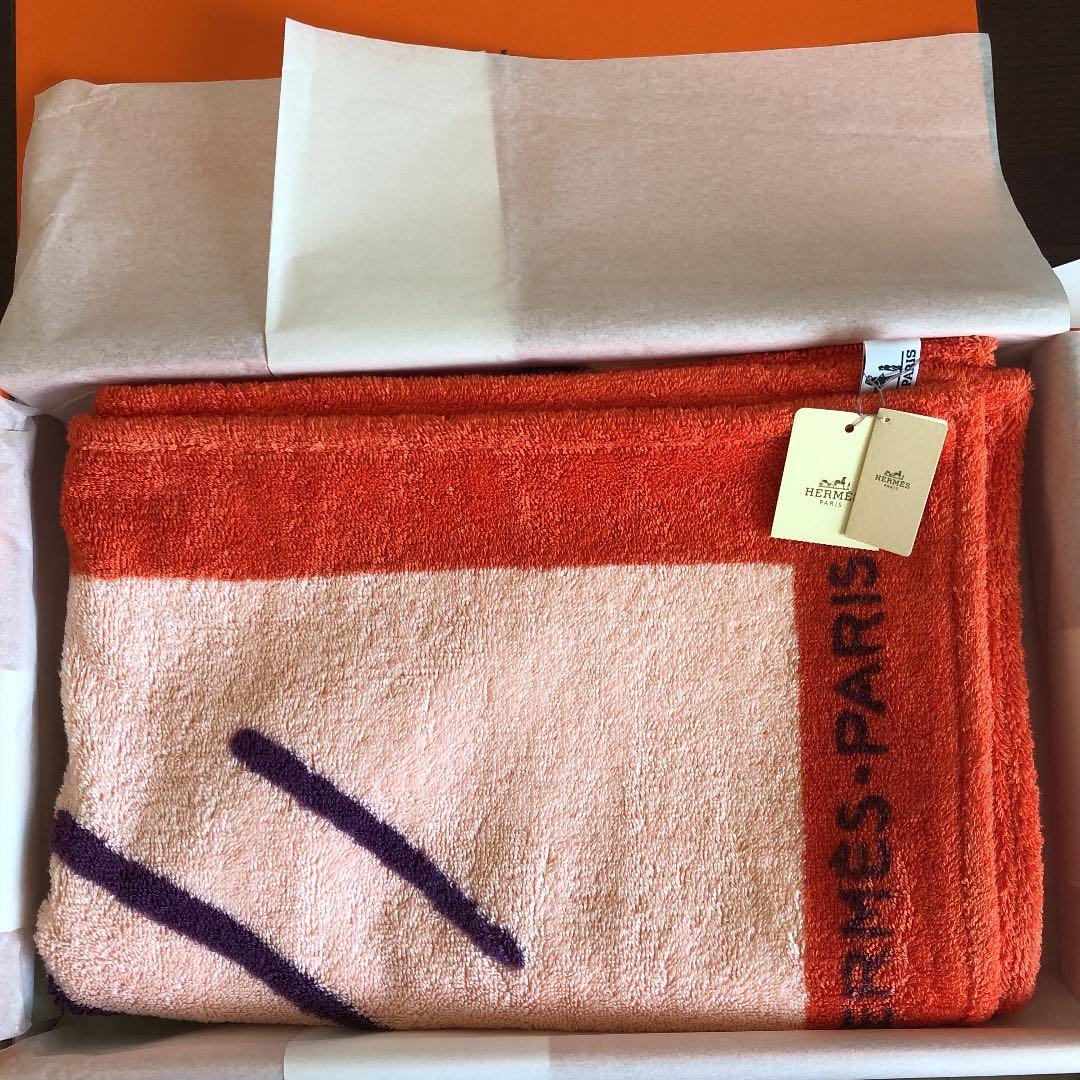 HERMES エルメス ベビー ビーチタオル エルメス バスタオル ビーチ
