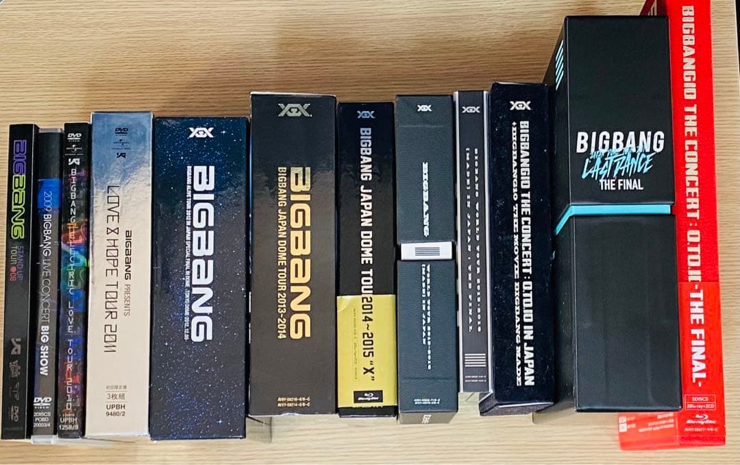 BIGBANG ライブ DVD ブルーレイ 10枚 まとめ売りセット 初回盤