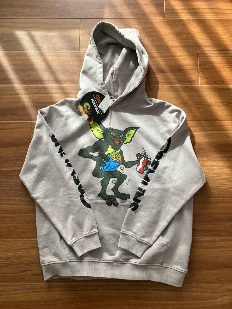 MILKBOY グレムリン パーカー フーディー　グレー　フリーサイズ　新品