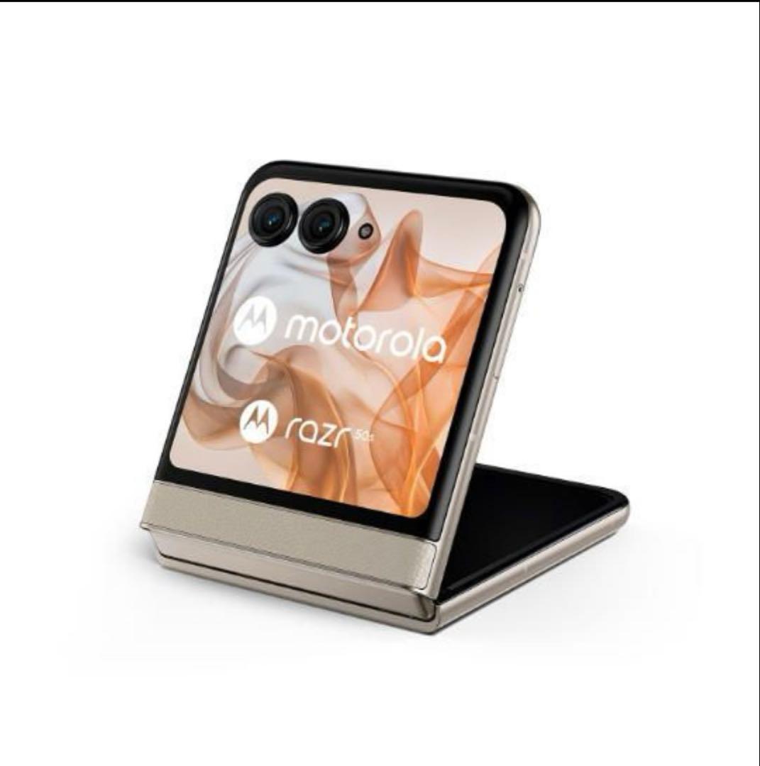 motorola razr 50s SIMフリー サンドクリーム - メルカリ