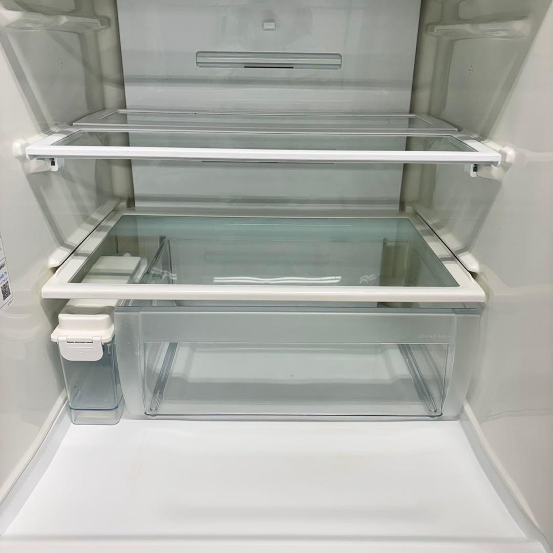 523 東芝 大型冷蔵庫 400L強 右開き 自動製氷 5ドア 大人気 シルバー