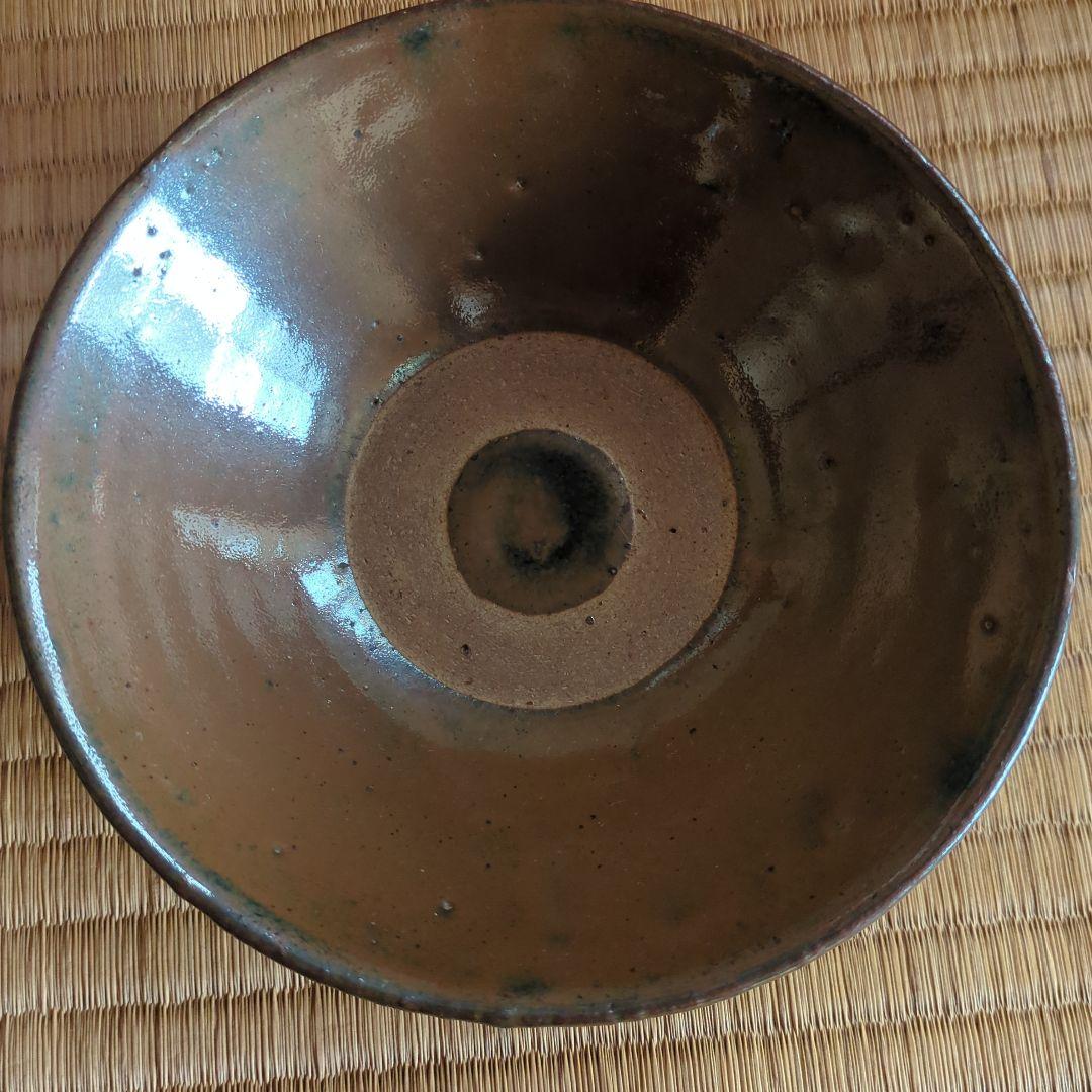 柿茶碗 木箱付き 茶道具 古美術 骨董 中国 磁州窯