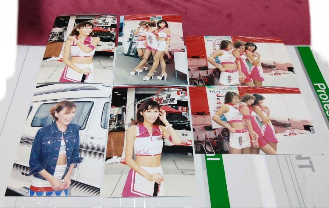 坂間恵　写真　はがきサイズ　28枚　レースクイーン　アイドル　タレント