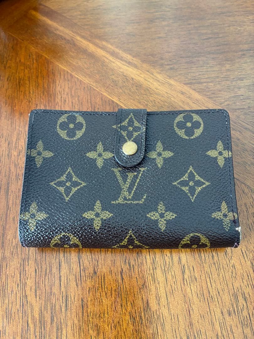 ルイヴィトン モノグラム ポルトフォイユ・ヴィエノワ がま口財布 楽天市場】ルイヴィトン 二つ折りがま口財布(小銭入れあり) モノグラム