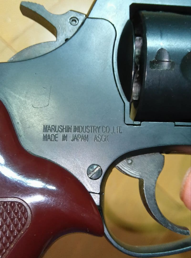 マルシンポリスリボルバー8ミリガス　ジャンク　マルイMP5D 電動ガン　ジャンク