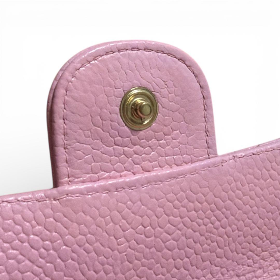 CHANEL】シャネルiPhone14proケース☆マトラッセ キャビアスキン