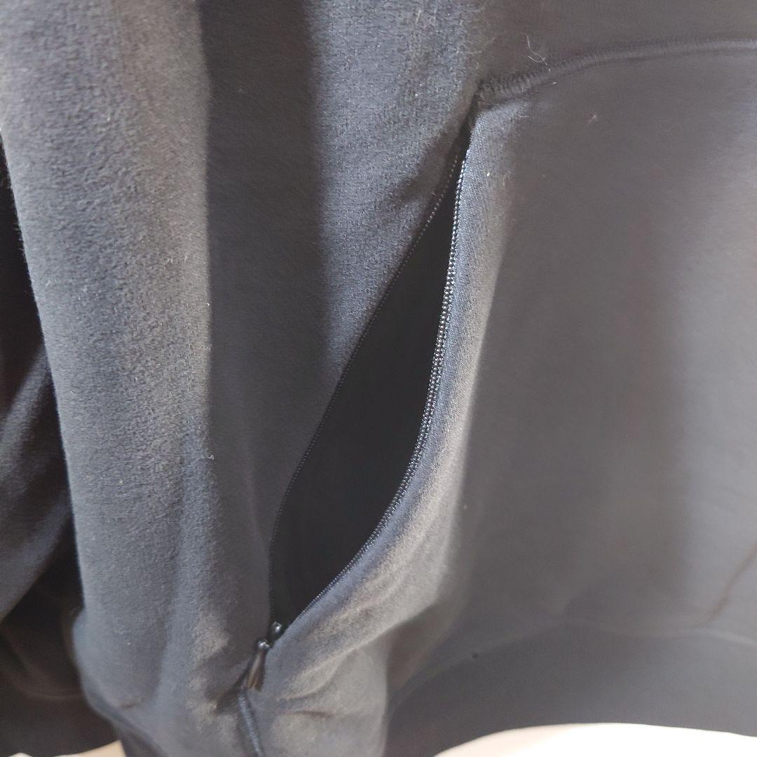 DIESEL SPORT LOGO HOODIE ブラック　Lサイズ 袖ライン