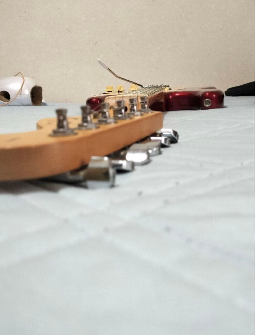 Squier ストラト 赤(CAR) affinity stratocaster