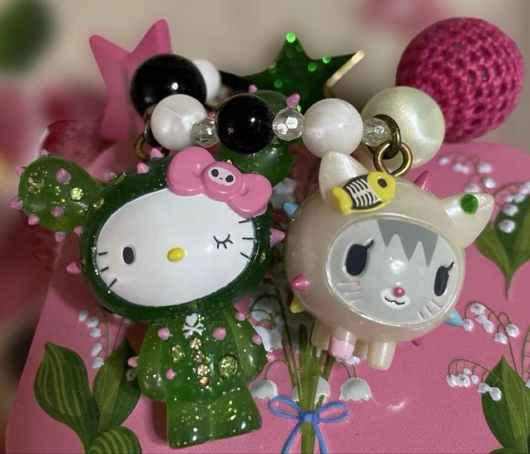 ハローキティ tokidokiコラボ　ブレスレット　激レア　平成レトロ
